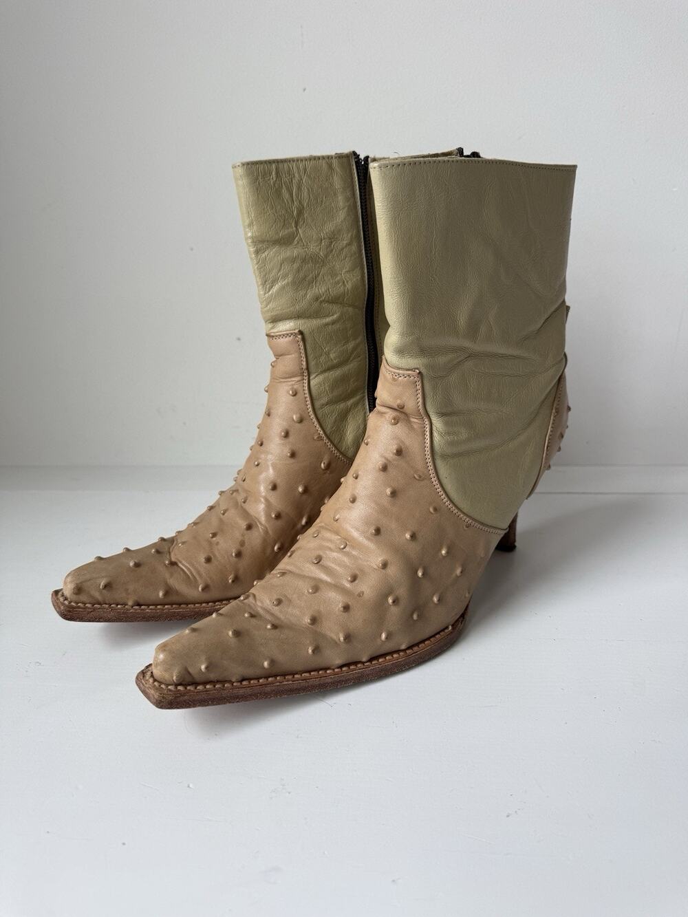 Vintage Botas Rayo Del Plata Y2K Womens Western Cowboy Boots Festival Rodeo Sz 9